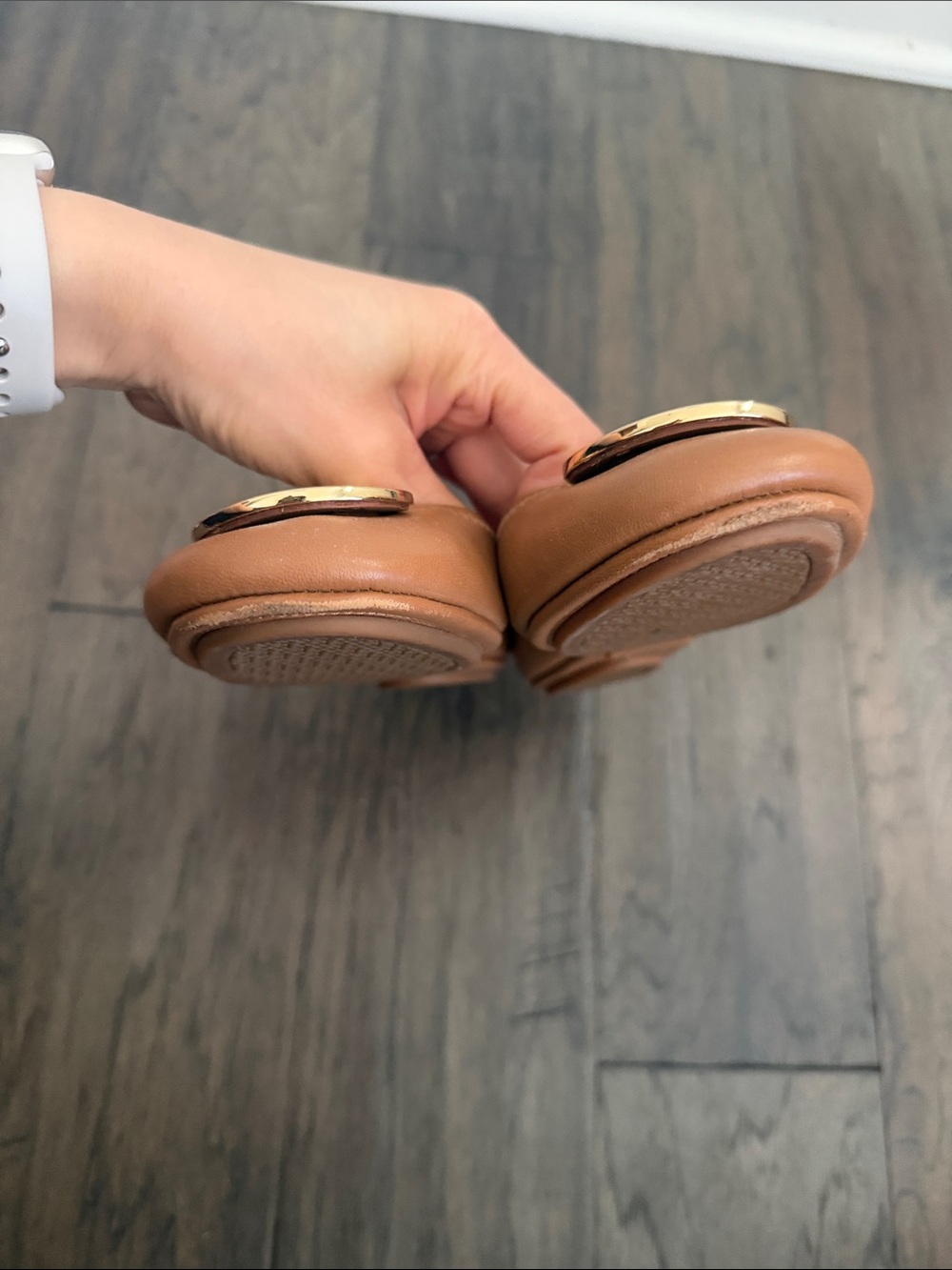 Tory Burch Cognac Ballet Flats - Picture 5 of 5